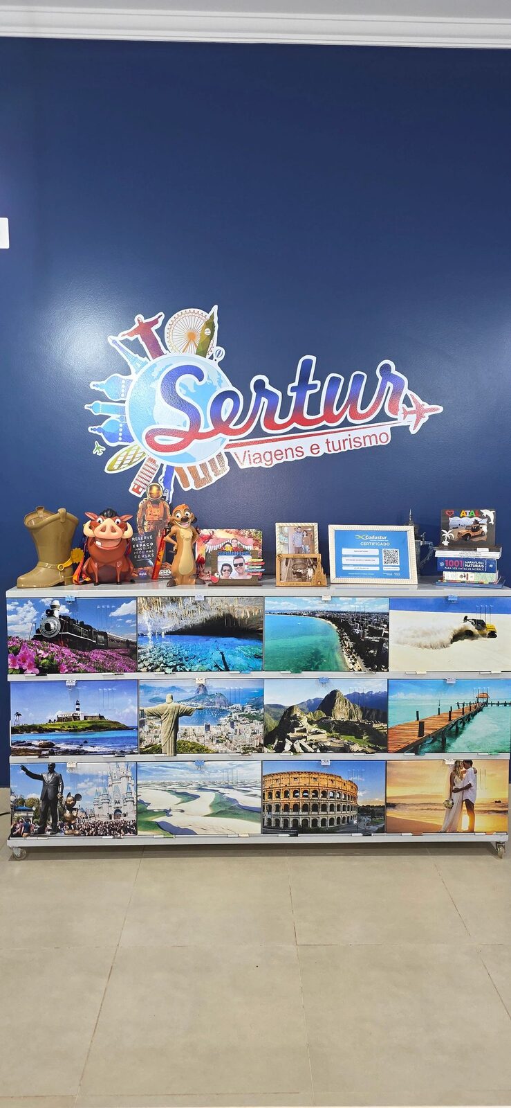 Isabel e Danilo, da Sertur Viagens e Turismo
